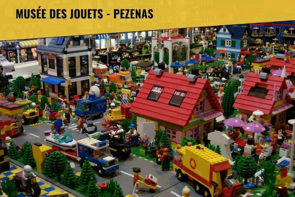 Apartament Le Moliere - Enigme Et Sauna Pézenas Zewnętrze zdjęcie